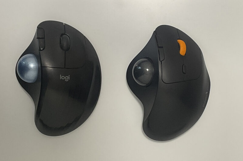 トラックボールマウスの比較